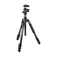 Manfrotto Befree Advanced Tripod MKBFRLA4BK-BH Befree Travel Tripod, Lever Lock with Ball Head for Canon, Nikon, Sony, DSLR, CSC, Mirrorless, Up to 8 kg with Tripod Bag, Lightweigh