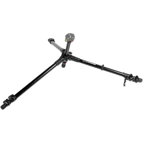  Manfrotto 755XB MDEVE Aluminum Tripod with Built in 50mm Ball Leveler,Black