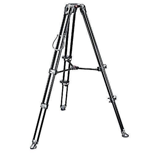  Manfrotto MVT502AM Video Tripod with Telescopic Twin Legs (Black)