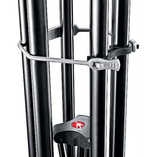  Manfrotto MVT502AM Video Tripod with Telescopic Twin Legs (Black)