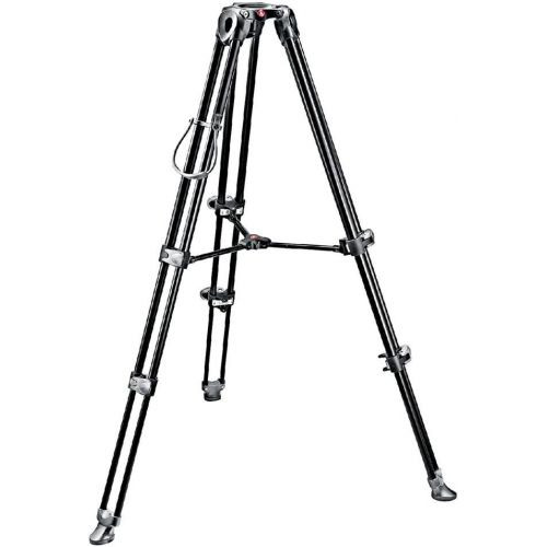  Manfrotto MVT502AM Video Tripod with Telescopic Twin Legs (Black)