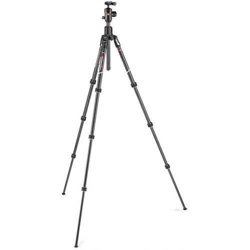  Manfrotto Befree GT XPRO Carbon Fiber Travel Tripod with 496 Center Ball Head