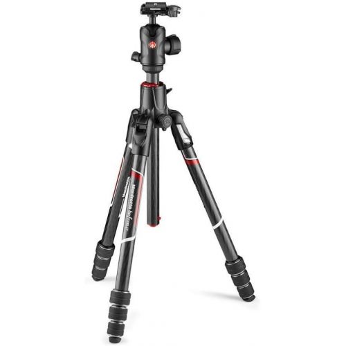  Manfrotto Befree GT XPRO Carbon Fiber Travel Tripod with 496 Center Ball Head