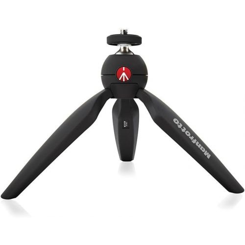  Manfrotto MTPIXI PIXI Mini Tripod, with ZAYKiR Universal Smartphone Tripod Adapter