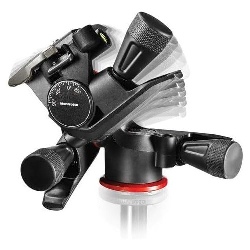  Manfrotto MHXPRO-3WG XPRO Geared Head Includes Two ZAYKiR Quick Release Plates