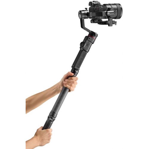  Manfrotto Extension in Carbon Fibre for Gimbals, for Portable 3-Axis Professional Gimbals for Mirrorless and Reflex Cameras, Perfect for Photographers, Vloggers and Bloggers