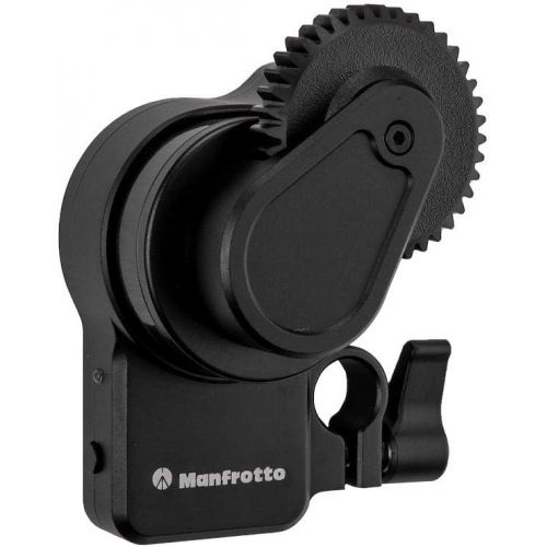  Manfrotto Follow Focus for Gimbals, for Portable 3-Axis Professional Gimbals for Mirrorless and Reflex Cameras, Perfect for Photographers, Vloggers and Bloggers
