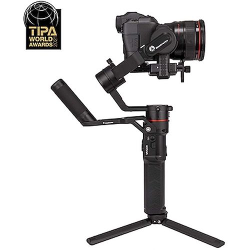  Manfrotto MVG220, Portable 3-Axis Professional Gimbal Stabiliser for Mirrorless and Reflex Cameras, Flexible, Holds up to 4.85 lbs, Perfect for Photographers, Vloggers and Bloggers