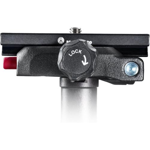  Manfrotto MSQ6 Q6 Top Lock Quick Release Adaptor with Plate (Black)