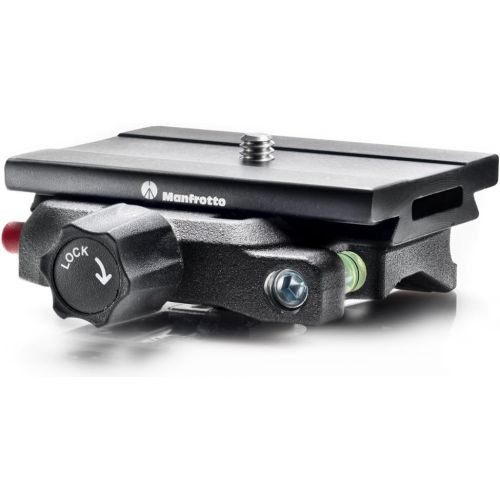  Manfrotto MSQ6 Q6 Top Lock Quick Release Adaptor with Plate (Black)