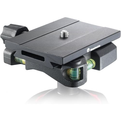  Manfrotto MSQ6 Q6 Top Lock Quick Release Adaptor with Plate (Black)