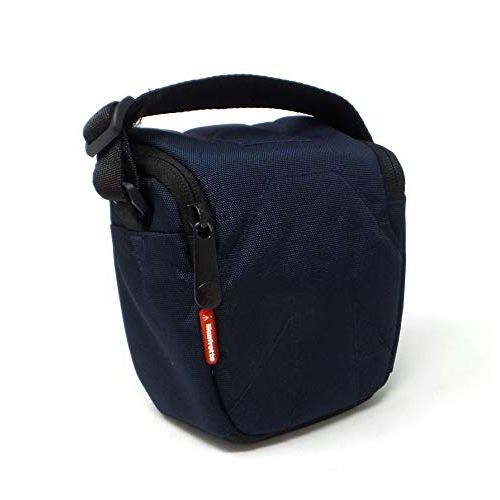  Visit the Manfrotto Store Manfrotto Solo I Camera Holster for Universal Cameras MB SH-1BU Blue