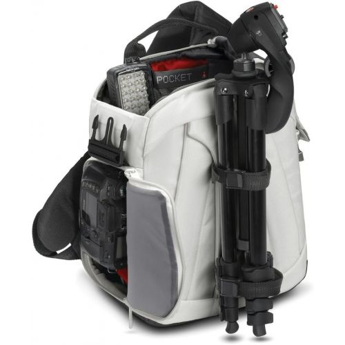  Visit the Manfrotto Store Manfrotto MB SSC3-1SW AGILE I Sling Bag (White)