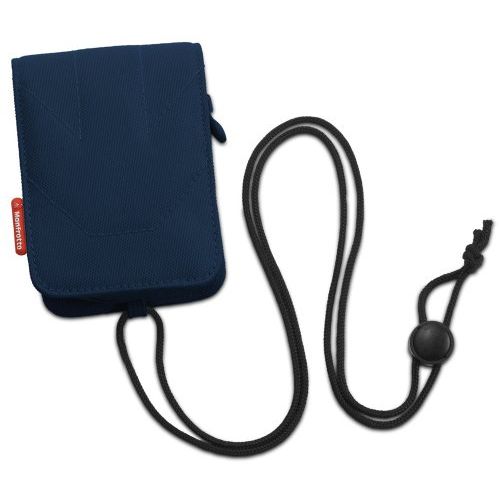  Visit the Manfrotto Store Manfrotto MB SV-ZPM-1BI Piccolo 1 Pouch (Blue)