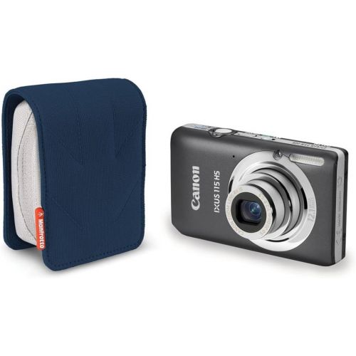  Visit the Manfrotto Store Manfrotto MB SV-ZPM-1BI Piccolo 1 Pouch (Blue)