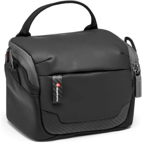  Visit the Manfrotto Store Manfrotto MB MA2-SB-XS Advanced² Camera Shoulder Bag XS, Extra Small, for Mirrorless Camera with Standard Lenses, with Multiple Pockets, Removable Shoulder Strap, Coated Fabric