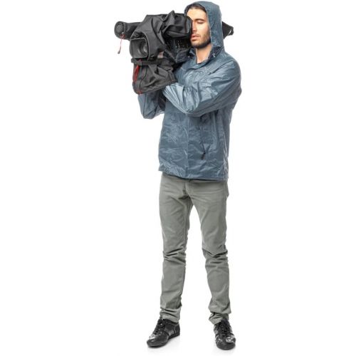  Visit the Manfrotto Store Manfrotto MB PL-RC-10 DSLR Camera Rain Cover, to Use with Shoulder Camcorders, Waterproof, Protects from Dust and Rain, for Photographers, Videographers - Black/Charcoal Grey