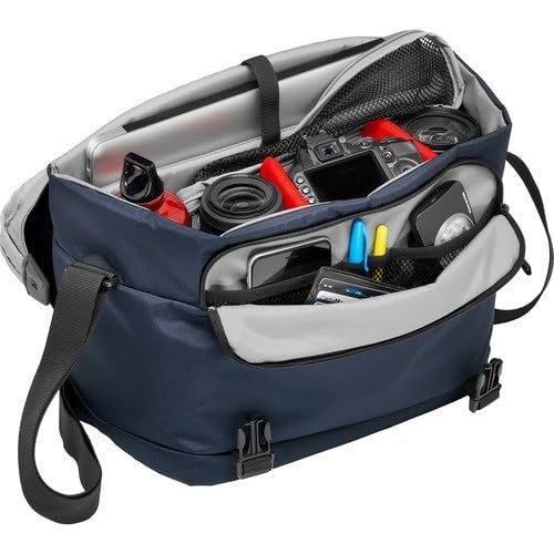  Visit the Manfrotto Store Manfrotto Lifestyle NX Messenger V2, Blue (MB NX-M-IBU-2)