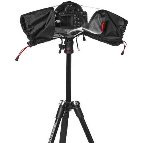  Visit the Manfrotto Store Manfrotto MB PL-E-690 Pro-Light Camera Rain Cover for Cameras, Waterproof, Protects from Dust and Rain, for Photographers and Videographers, with Zipper Closure for Tripods - Black