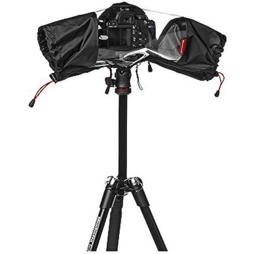  Visit the Manfrotto Store Manfrotto MB PL-E-690 Pro-Light Camera Rain Cover for Cameras, Waterproof, Protects from Dust and Rain, for Photographers and Videographers, with Zipper Closure for Tripods - Black