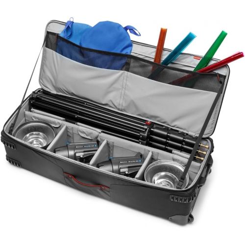  Visit the Manfrotto Store Manfrotto MB PL-LW-99 Rolling Organizer (Black)