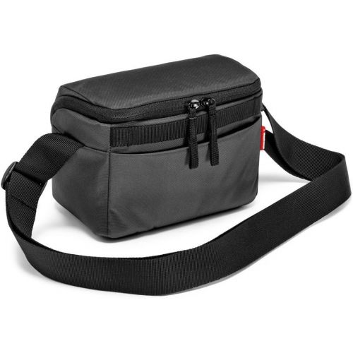  Visit the Manfrotto Store Manfrotto MB NX-SB-IGY Shoulder Bag for CSC with Additional Lens (Grey)