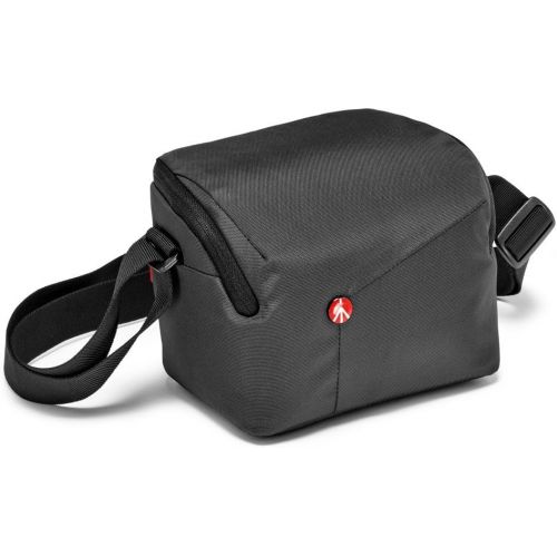  Visit the Manfrotto Store Manfrotto MB NX-SB-IGY Shoulder Bag for CSC with Additional Lens (Grey)