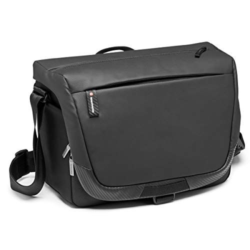  Visit the Manfrotto Store Manfrotto MB MA2-M-M Advanced² Camera and Laptop Messenger, for DSLR and Mirrorless with Standard Lenses, with Quick Camera Access, Convertible Padded Divider System, Tripod Attach