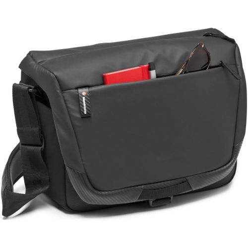  Visit the Manfrotto Store Manfrotto MB MA2-M-M Advanced² Camera and Laptop Messenger, for DSLR and Mirrorless with Standard Lenses, with Quick Camera Access, Convertible Padded Divider System, Tripod Attach