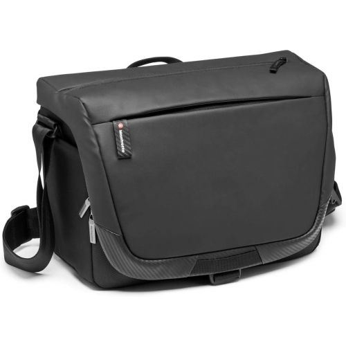  Visit the Manfrotto Store Manfrotto MB MA2-M-M Advanced² Camera and Laptop Messenger, for DSLR and Mirrorless with Standard Lenses, with Quick Camera Access, Convertible Padded Divider System, Tripod Attach