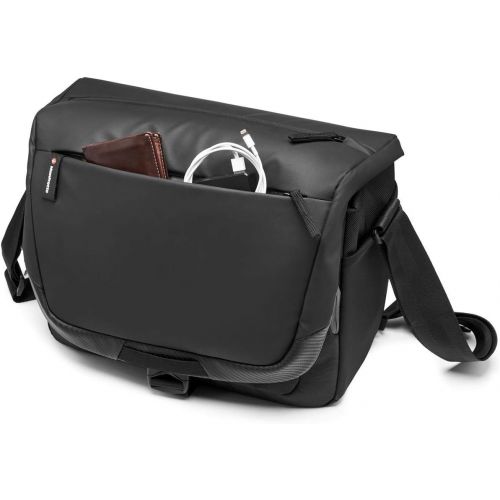  Visit the Manfrotto Store Manfrotto MB MA2-M-M Advanced² Camera and Laptop Messenger, for DSLR and Mirrorless with Standard Lenses, with Quick Camera Access, Convertible Padded Divider System, Tripod Attach