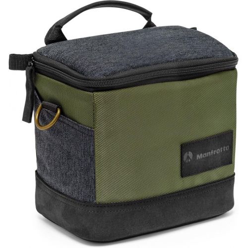  Visit the Manfrotto Store Manfrotto MB MS-SB-IGR Shoulder Bag for DSLR with Additional Lens (Green)