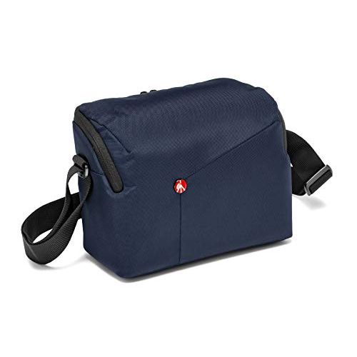  Visit the Manfrotto Store Manfrotto MB NX-SB-IIBU Shoulder Bag for DSLR Camera with Additional Lens (Blue)