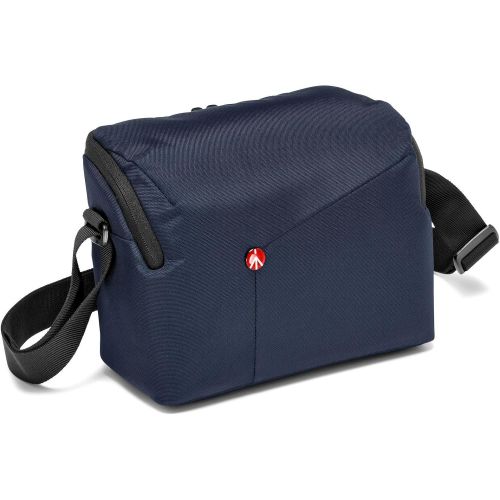  Visit the Manfrotto Store Manfrotto MB NX-SB-IIBU Shoulder Bag for DSLR Camera with Additional Lens (Blue)