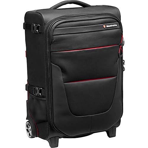  Visit the Manfrotto Store Manfrotto Reloader Air-55 Pro Light Camera Roller Bag for Camcorders, DSLR, Professional Reflex Cameras, Holds up to 2 Camera Bodies with Lenses, Pocket for 17 PC and Pocket for Do