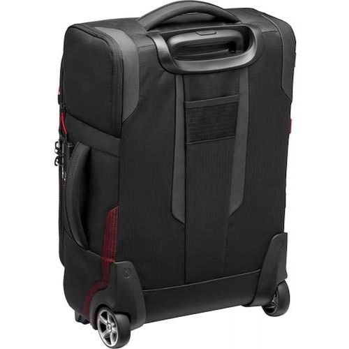  Visit the Manfrotto Store Manfrotto Reloader Air-55 Pro Light Camera Roller Bag for Camcorders, DSLR, Professional Reflex Cameras, Holds up to 2 Camera Bodies with Lenses, Pocket for 17 PC and Pocket for Do