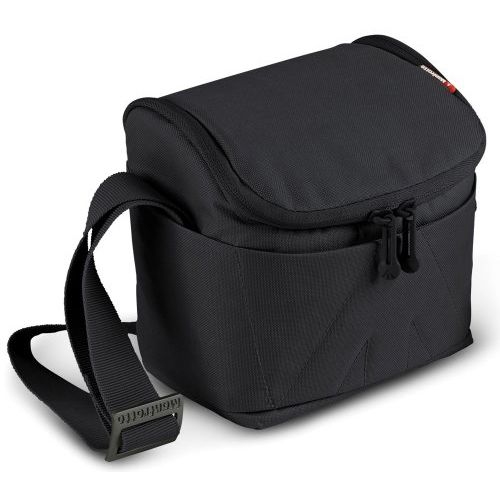  Visit the Manfrotto Store Manfrotto MB SV-SBM-30BB Amica 30 Shoulder Bag (Black)