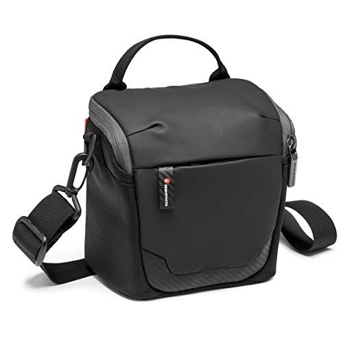  Visit the Manfrotto Store Manfrotto MB MA2-SB-S Advanced² Camera Shoulder Bag S, Small, for Mirrorless with Standard Lenses, with Multiple Pockets, Tripod Attachment, Removable Shoulder Strap, Coated Fabric