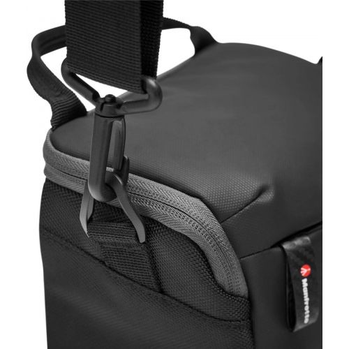  Visit the Manfrotto Store Manfrotto MB MA2-SB-S Advanced² Camera Shoulder Bag S, Small, for Mirrorless with Standard Lenses, with Multiple Pockets, Tripod Attachment, Removable Shoulder Strap, Coated Fabric