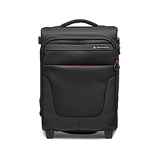  Visit the Manfrotto Store Manfrotto MB PL-RL-A50 Reloader Air 50 Professional Photography Roller Bag for DSLR, Reflex, CSC Premium Cameras, Trolley Holds up to 2 Cameras and Lenses, with a 15 Pocket for PC