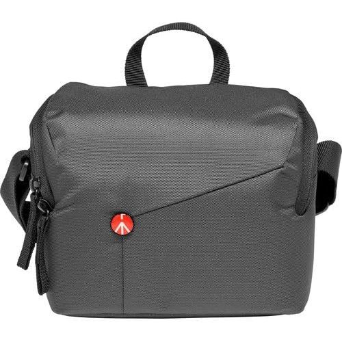  Visit the Manfrotto Store Manfrotto Lifestyle NX Shoulder Bag CSC V2, Grey (MB NX-SB-IGY-2)