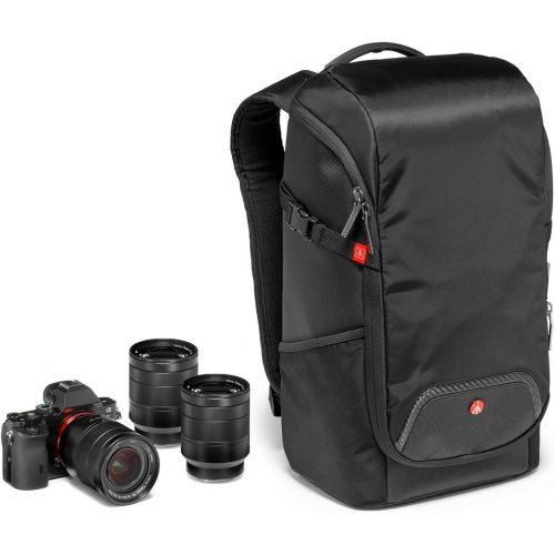 Visit the Manfrotto Store Manfrotto MB MA-BP-C1 Lightweight Advanced Camera Backpack Compact 1 for CSC, Black