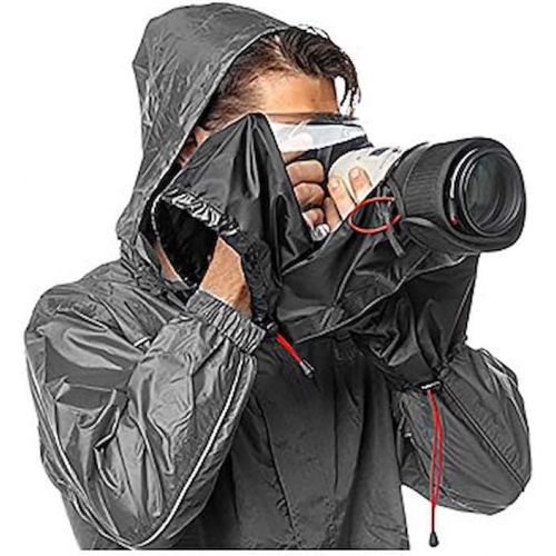  Visit the Manfrotto Store Manfrotto MB PL-E-702 Pro-Light Camera Rain Cover for DSLR Cameras, for Use with Reflex with Professional Lens, Waterproof, Protects from Dust and Rain, for Photographers - Black/C