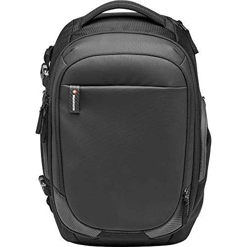  Visit the Manfrotto Store Manfrotto MB MA2-BP-GM Advanced² Gear M Camera and Laptop Backpack, for DSLR and Mirrorless with Standard Lenses, Full Front Compartment, Convertible Padded Divider System, Tripod