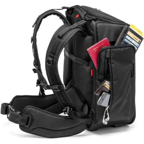  Visit the Manfrotto Store Manfrotto MB MP-BP-50BB Pro Backpack ,Black,Large - 50BB