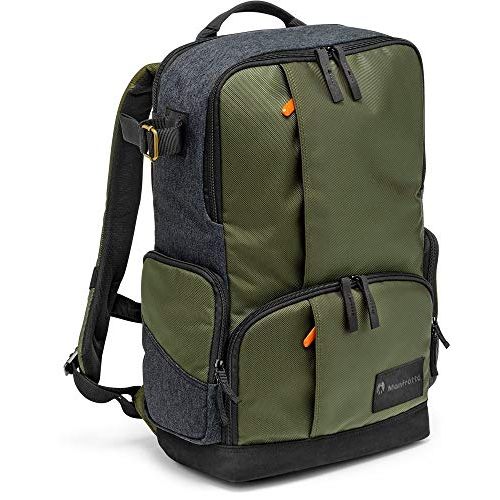  Visit the Manfrotto Store Manfrotto MB MS-BP-IGR Medium Backpack for DSLR Camera & Personal Gear (Green)