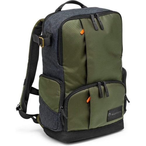  Visit the Manfrotto Store Manfrotto MB MS-BP-IGR Medium Backpack for DSLR Camera & Personal Gear (Green)