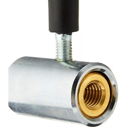  [아마존베스트]Manfrotto 016 Adapter Converts Standard 5/8 (16mm) Female Light Stand Tip to 1/4 x 20 Thread on a 12mm Shaft,Silver,3 x 3 x 3 inches