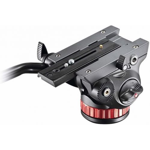  [아마존베스트]Manfrotto 502 Video Head MVH502AH,Black,15 Lbs