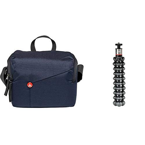  Manfrotto NX Shoulder Bag + Gorillapod 500, Blue